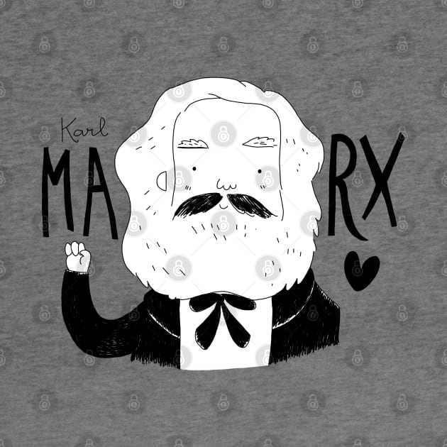 Karl Marx by violinoviola